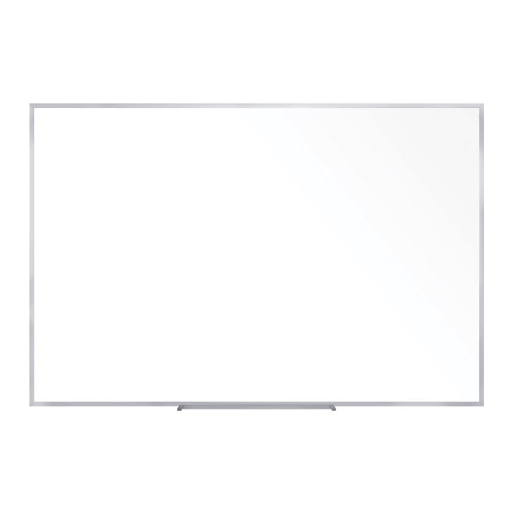 Blanco 4枚 GuestSupply US | Ghent Non-Magnetic Whiteboard with Aluminum Frame